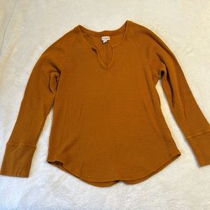 Burnt orange long sleeve